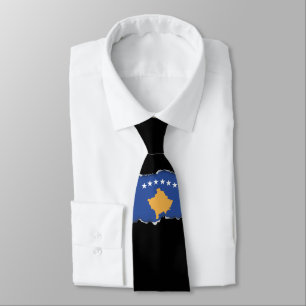 Kosovo Flag Tie