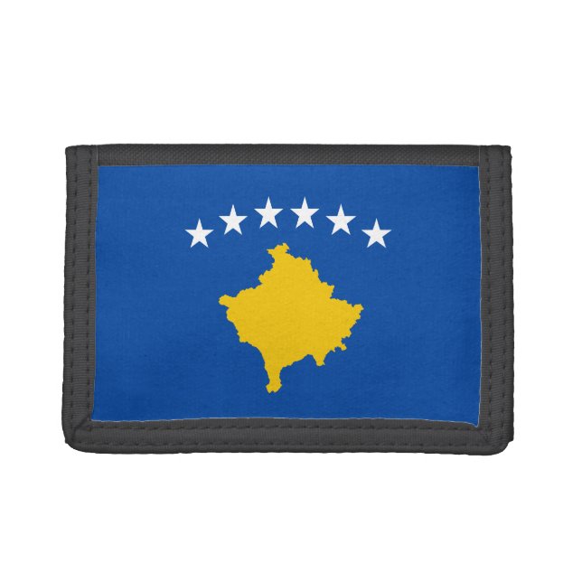 Kosovo Flag Wallet (Front)