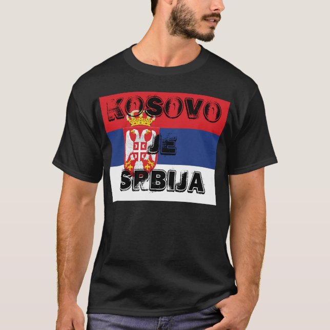 KOSOVO JE SRBIJA T-Shirt (Front)