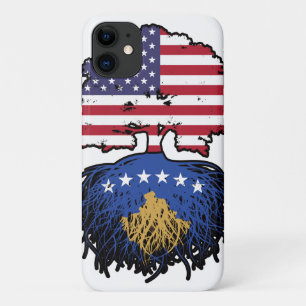 Kosovo Kosovar American USA United States America iPhone 11 Case
