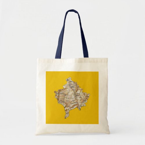 Kosovo Map Bag