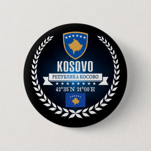 Kosovo Pinback Button