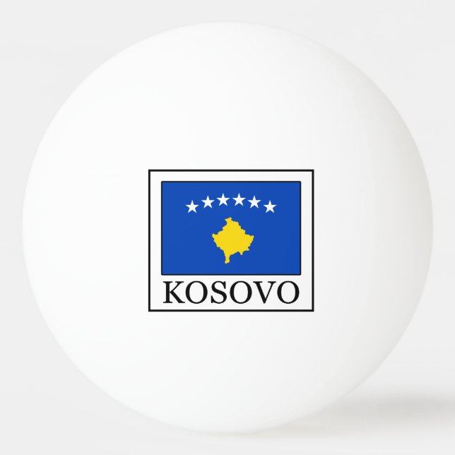 Kosovo Ping-Pong Ball (Front)