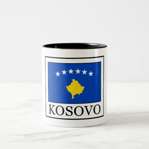 Kosovo Two_Tone Coffee Mug