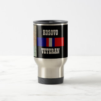 KOSOVO VETERAN TRAVEL MUG