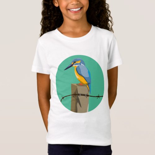 Kotare Kingfisher  Bird T_Shirt