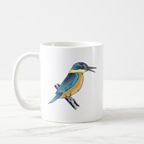 Kotare Kingfisher NZ BIRD  Coffee Mug