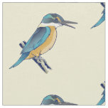Kotare Kingfisher NZ BIRD Fabric