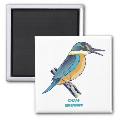 Kotare Kingfisher NZ BIRD  Magnet