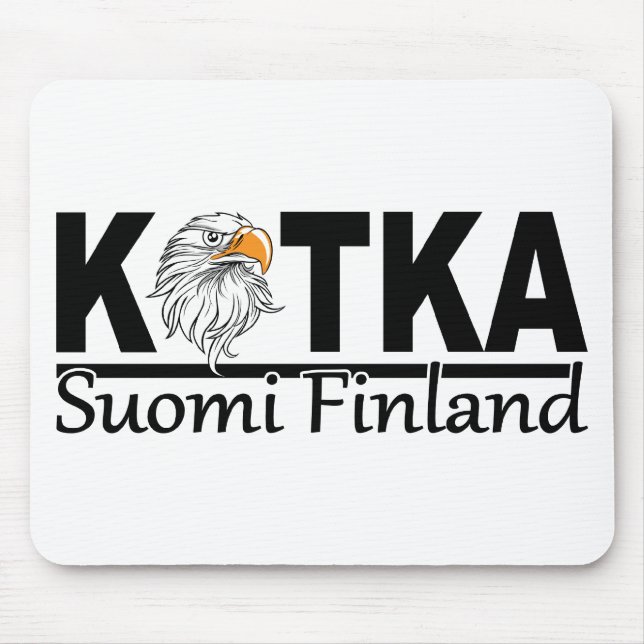 Kotka Finland mousepad - customize (Front)