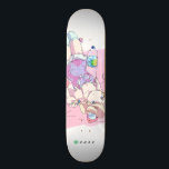 Kotoko listless skateboard<br><div class="desc">A skate deck printed the illustration of listless Kotoko.</div>