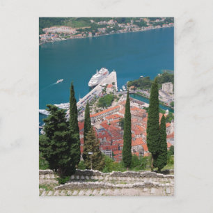 Kotor in Montenegro Postcard
