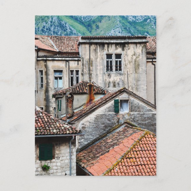 Kotor in Montenegro Postcard (Front)