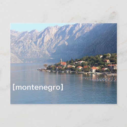 Kotor Montenegro Postcard