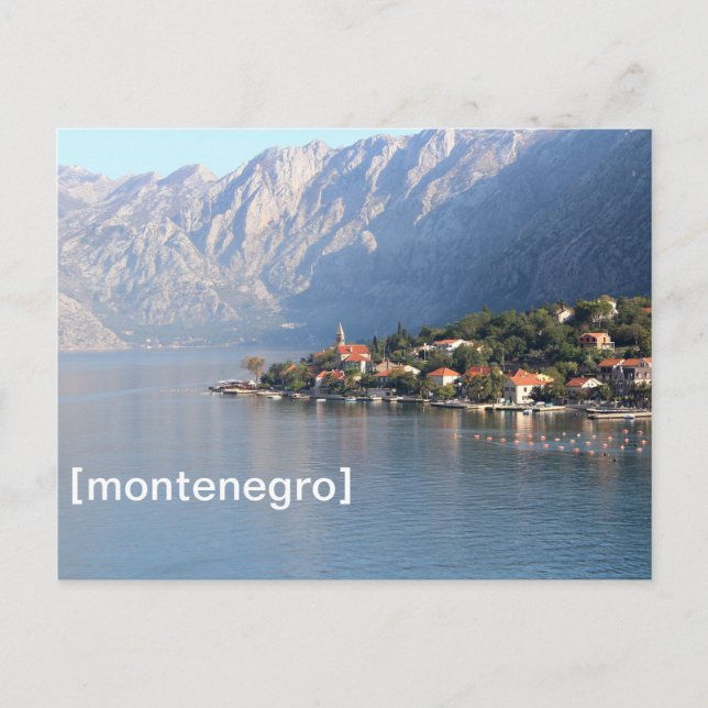 Kotor, Montenegro Postcard (Front)