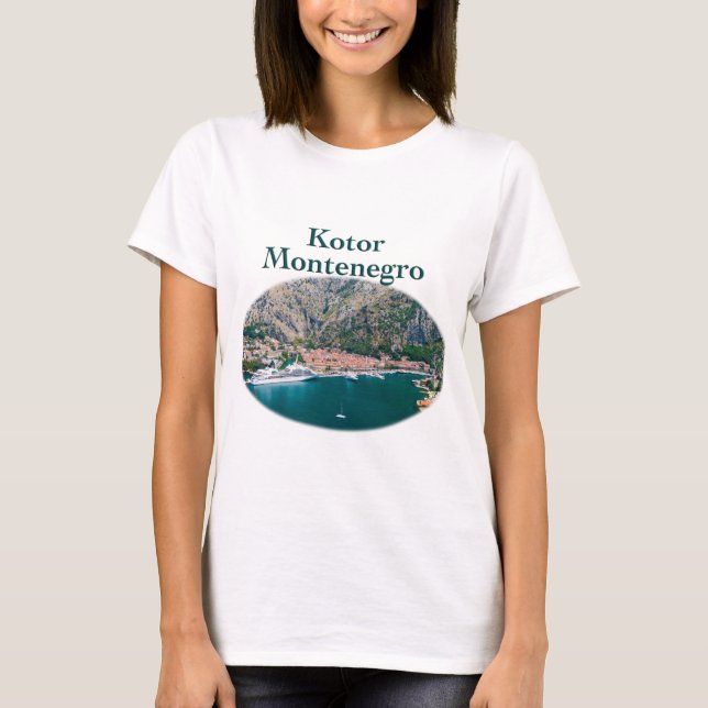 Kotor, Montenegro: Stari Grad T-Shirt (Front)