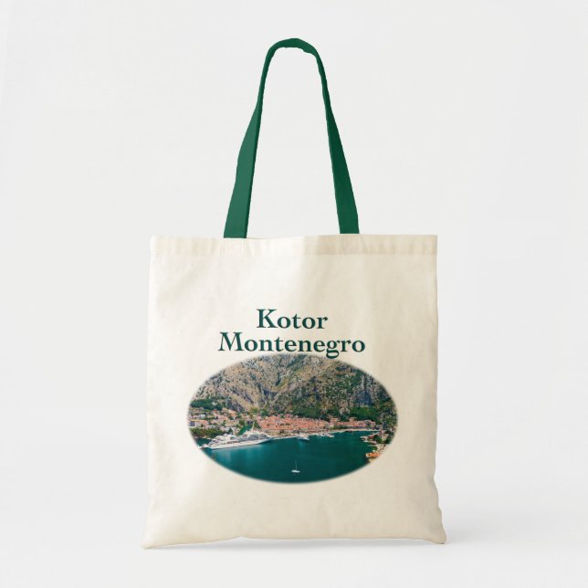 Kotor, Montenegro: Stari Grad Tote Bag (Front)