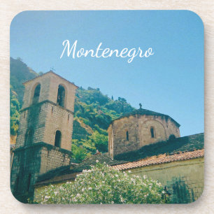 Kotor, Montenegro - Travel Souvenir Beverage Coaster