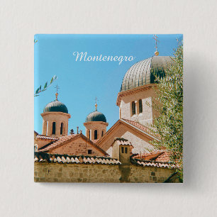 Kotor, Montenegro travel souvenir Button