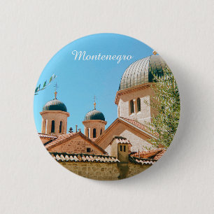Kotor, Montenegro travel souvenir Button