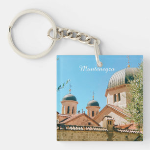 Kotor, Montenegro travel souvenir Keychain