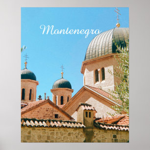 Kotor, Montenegro travel souvenir Poster