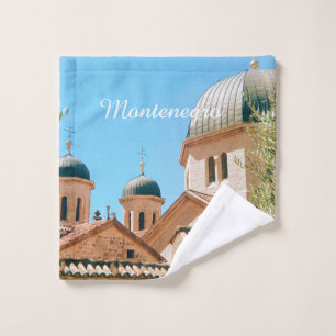 Kotor, Montenegro travel souvenir Wash Cloth