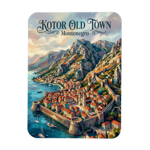 Kotor Old Town Montenegro Magnet