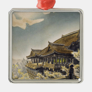 Kotozuka Eiichi The Full Moon View at Kiyomizu Metal Ornament