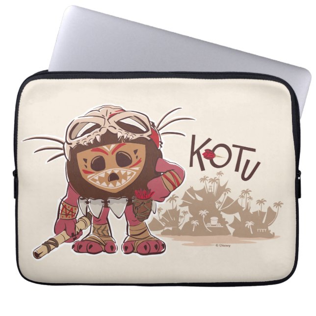 Kotu the Kakamora Laptop Sleeve (Front)