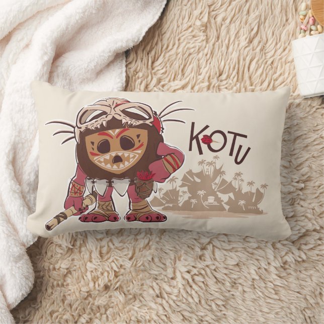 Kotu the Kakamora Lumbar Pillow (Blanket)
