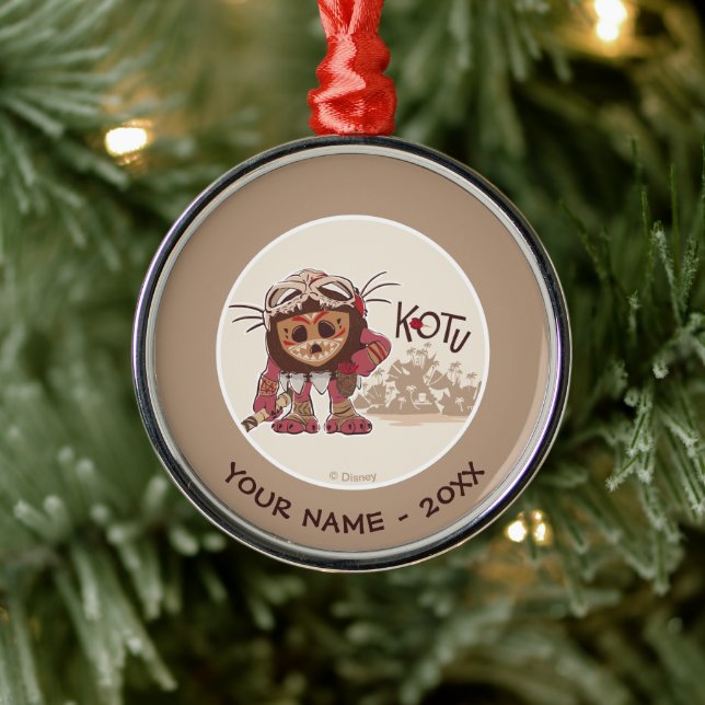 Kotu the Kakamora Metal Ornament (Tree)