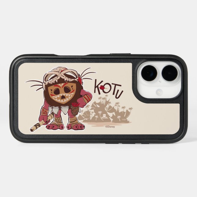 Kotu the Kakamora Otterbox iPhone Case (Back Horizontal)