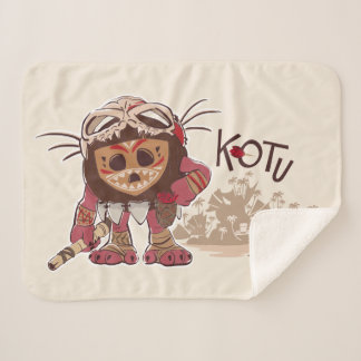 Kotu the Kakamora Sherpa Blanket