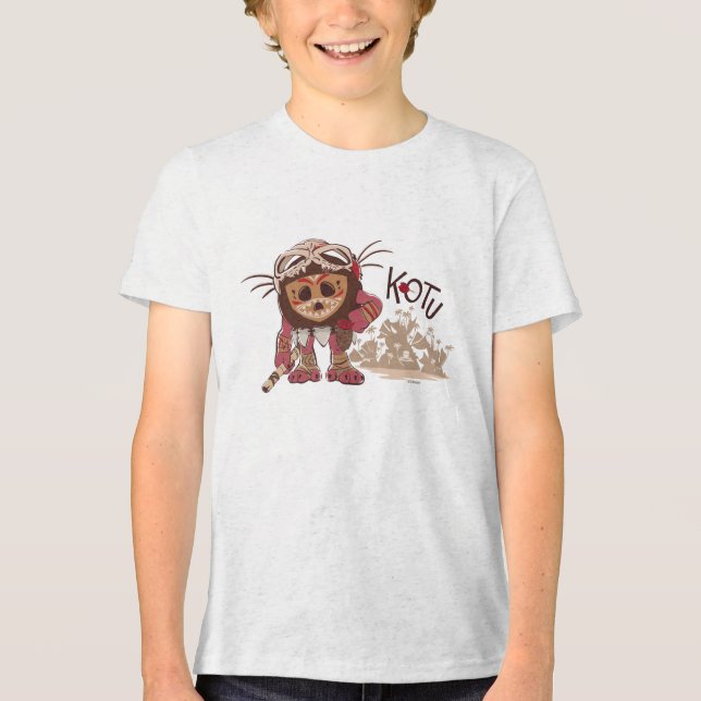 Kotu the Kakamora Tri-Blend Shirt (Front)