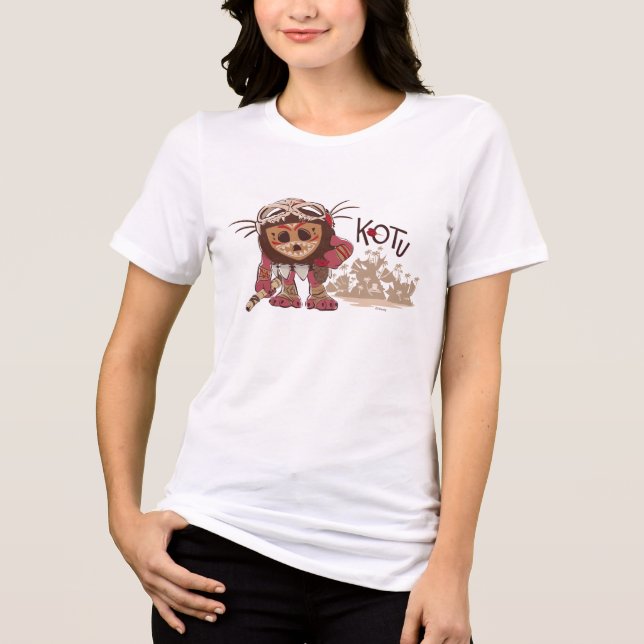 Kotu the Kakamora Tri-Blend Shirt (Front)