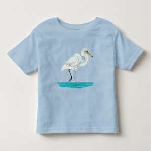 Kotuku White heron Toddler T-shirt