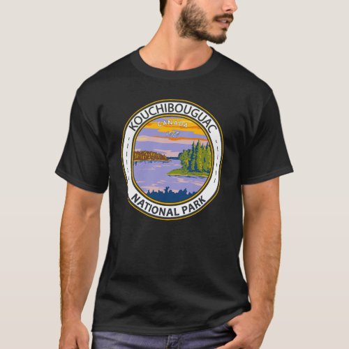 Kouchibouguac National Park Travel Vintage Badge T_Shirt