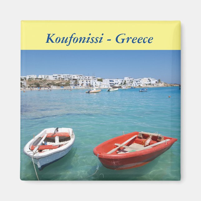 Koufonissi - Greece Magnet (Front)