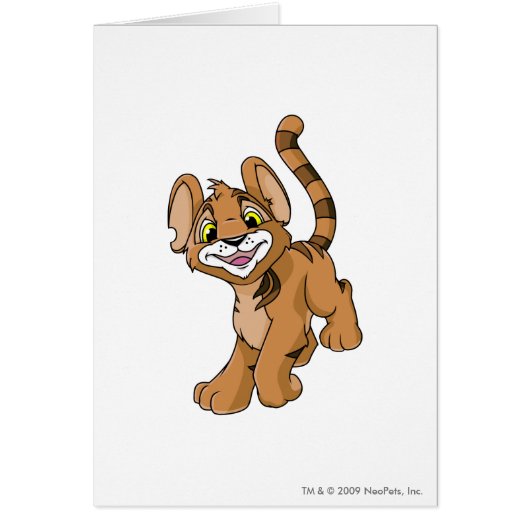 Kougra Brown Cards (Front)