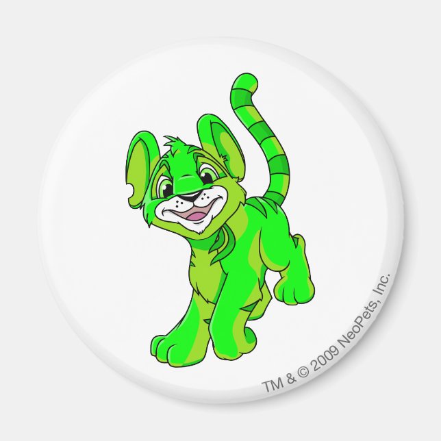 Kougra Glowing Magnet (Front)