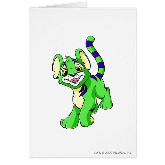 Kougra Green Cards (Front)