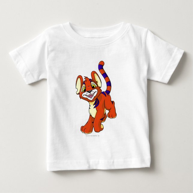 Kougra Red Baby T-Shirt (Front)