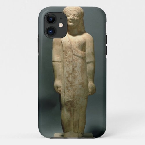 Kouros Dionysermos Greek Archaic Period c600 B iPhone 11 Case