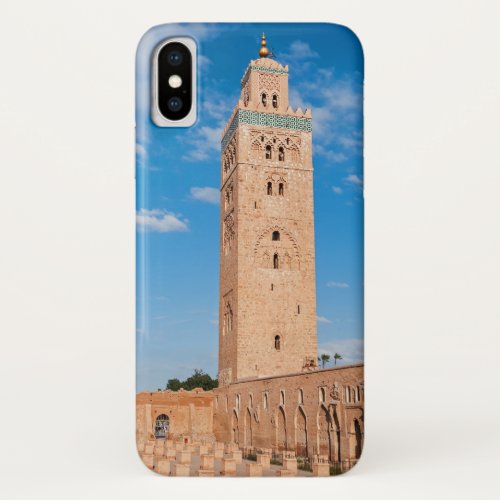 Koutoubia Mosque _ Marrakech Morocco iPhone XS Case