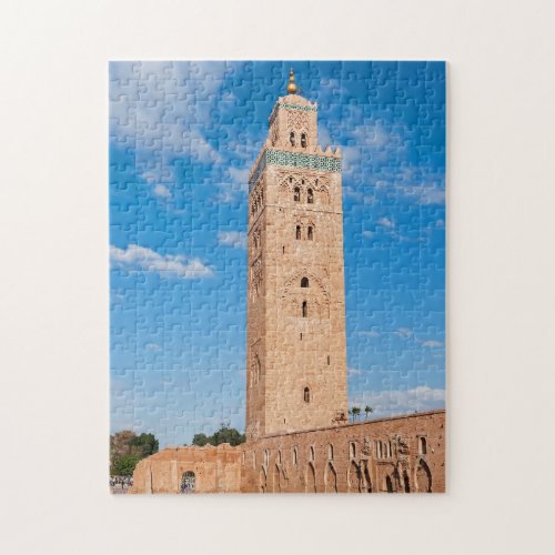 Koutoubia Mosque _ Marrakech Morocco Jigsaw Puzzle