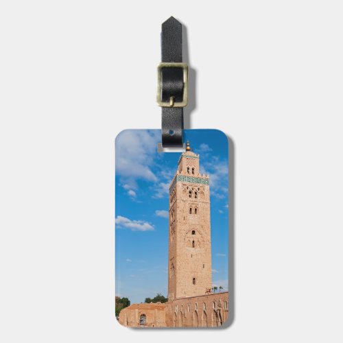 Koutoubia Mosque _ Marrakech Morocco Luggage Tag