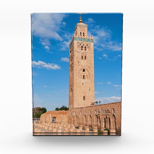 Koutoubia Mosque _ Marrakech Morocco Photo Block