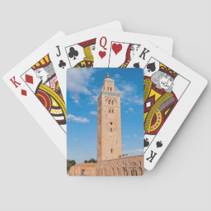 Koutoubia Mosque - Marrakech, Morocco Poker Cards