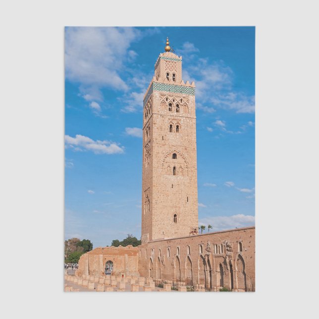 Koutoubia Mosque - Marrakech, Morocco Tissue Paper (Creator Uploaded)